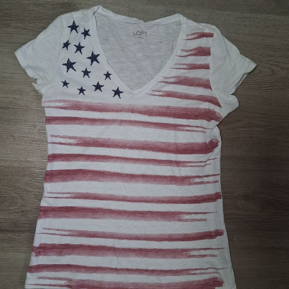LOFT 2 - White T-shirts Short Sleeve - Picture 5 of 5